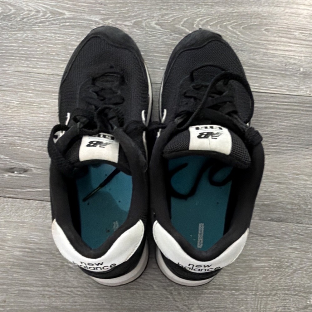 New Balance 515 Women's Athletic Sneakers Black White Mesh Comfort WL515RA3